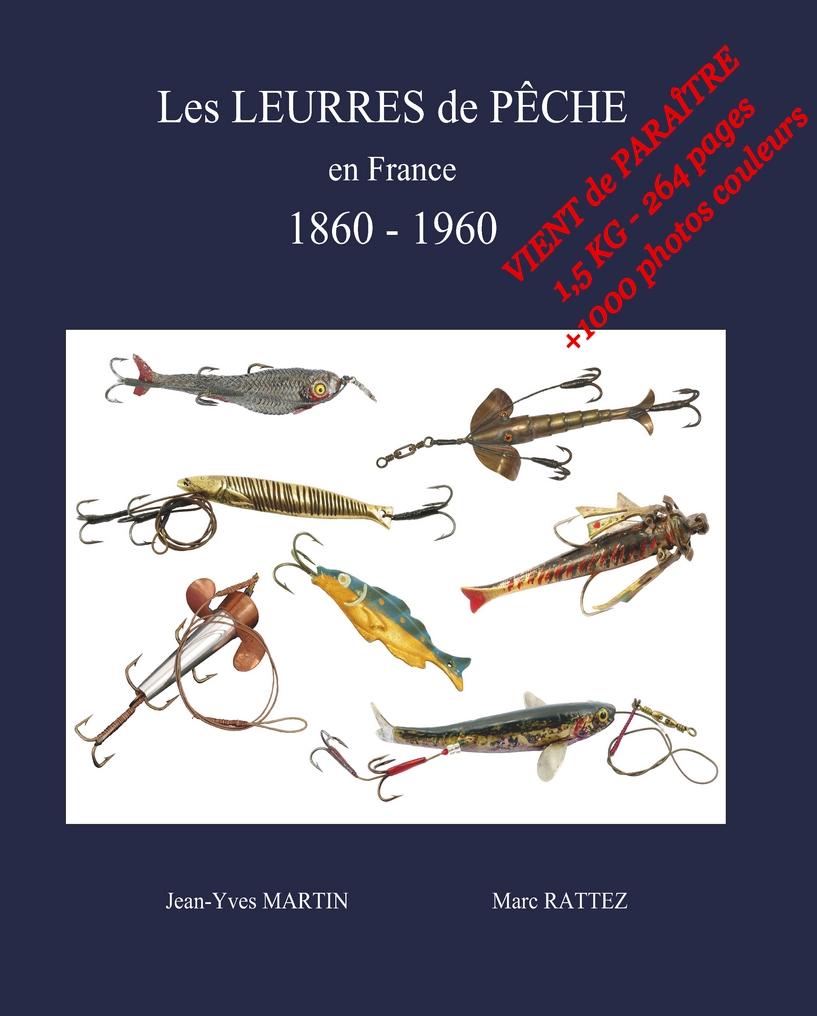 collection Livre LEURRES DE PÊCHE anciens CAMINADE au moulinet 